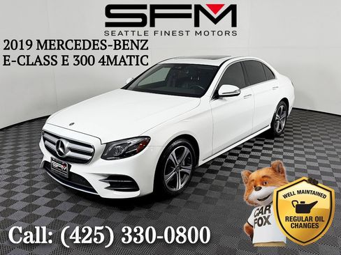 Used 2019 Mercedes-Benz E 300 4MATIC w/ Premium 1 Package image 1