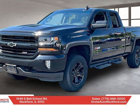 Used 2017 Chevrolet Silverado 1500 LT w/ Midnight Edition AWD/4WD image 1