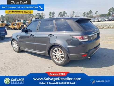 Used 2017 Land Rover Range Rover Sport HSE AWD/4WD image 3