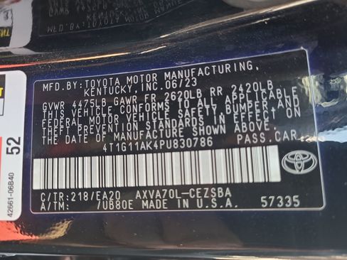 Used 2023 Toyota Camry SE FWD image 34