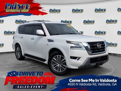 Used 2021 Nissan Armada SL w/ Captain's Chairs Package