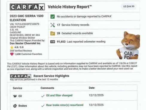 Used 2023 GMC Sierra 1500 Elevation w/ Preferred Package image 5