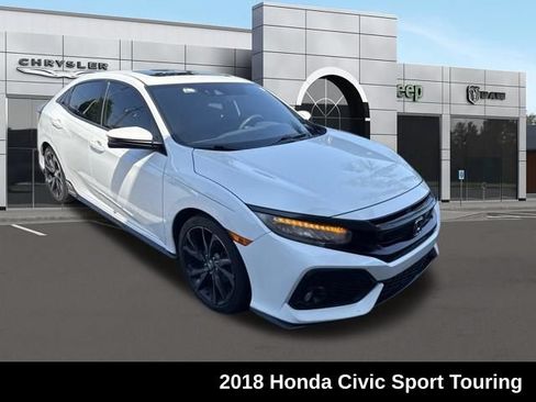 Used 2018 Honda Civic Sport Touring image 1