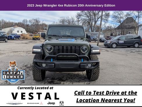 Used 2023 Jeep Wrangler Unlimited Rubicon 4xe AWD/4WD image 5
