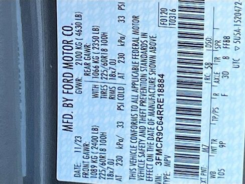 Used 2024 Ford Bronco Sport Outer Banks w/ Tech Package image 34