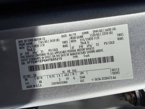 Used 2019 Ford F150 XLT w/ Equipment Group 302A Luxury image 32