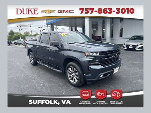 Used 2021 Chevrolet Silverado 1500 RST w/ Bed Protection Package AWD/4WD image 1