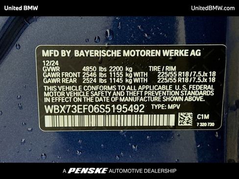 Used 2025 BMW X1 xDrive28i w/ Premium Package AWD/4WD image 15