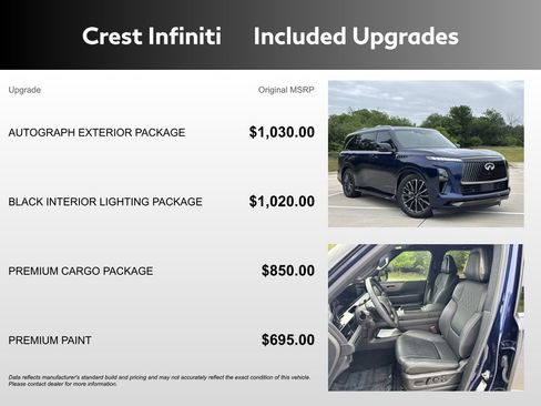 Certified 2025 INFINITI QX80 Autograph w/ Autograph Exterior Package AWD/4WD image 5