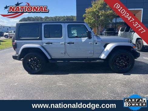 Used 2021 Jeep Wrangler Unlimited Sahara w/ Cold Weather Group AWD/4WD image 2