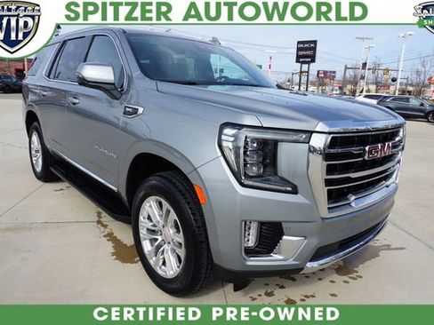 Certified 2023 GMC Yukon SLT w/ SLT Premium Package AWD/4WD image 1