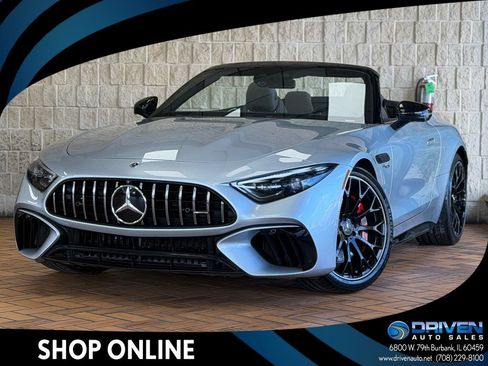 Used 2022 Mercedes-Benz SL 55 AMG 4MATIC image 1