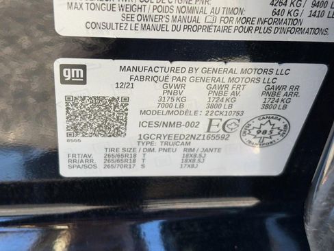 Certified 2022 Chevrolet Silverado 1500 RST w/ Bed Protection Package image 26