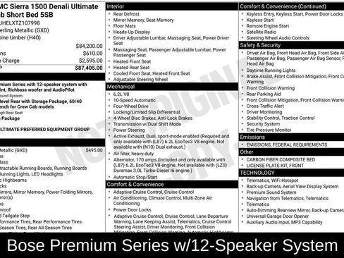 New 2026 GMC Sierra 1500 Denali Ultimate image 8