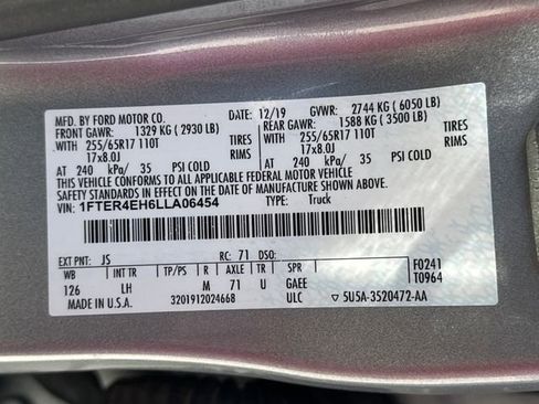 Used 2020 Ford Ranger XLT w/ Equipment Group 301A Mid RWD image 17