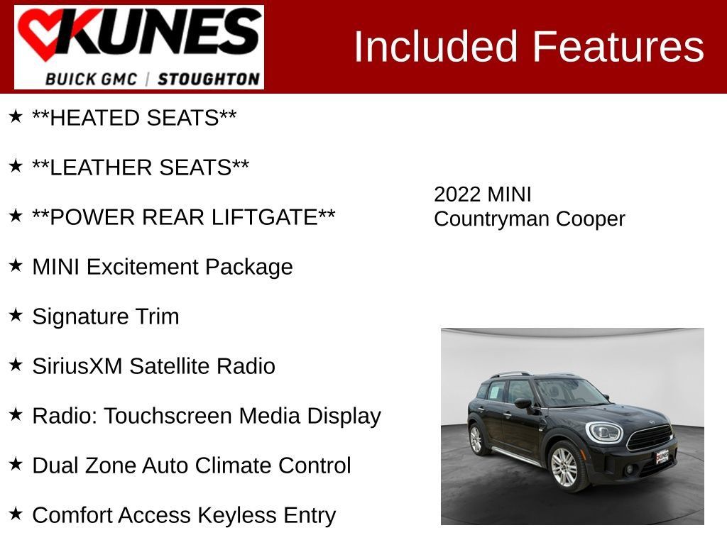 Used 2022 MINI Cooper Countryman FWD image 3