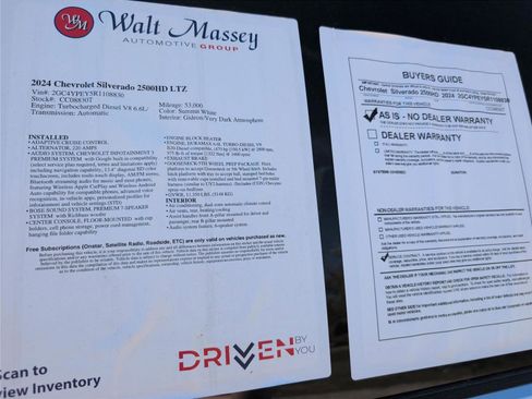Used 2024 Chevrolet Silverado 2500 LTZ w/ LTZ Premium Package image 32