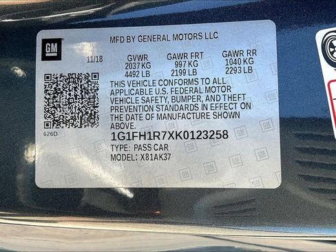 Used 2019 Chevrolet Camaro SS RWD image 29