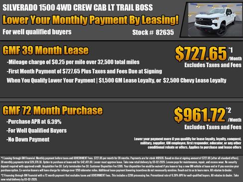New 2026 Chevrolet Silverado 1500 LT Trail Boss w/ LT Trail Boss Premium Package image 2