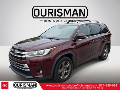 Used 2018 Toyota Highlander Limited Platinum