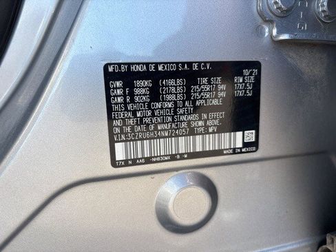 Certified 2022 Honda HR-V LX image 15