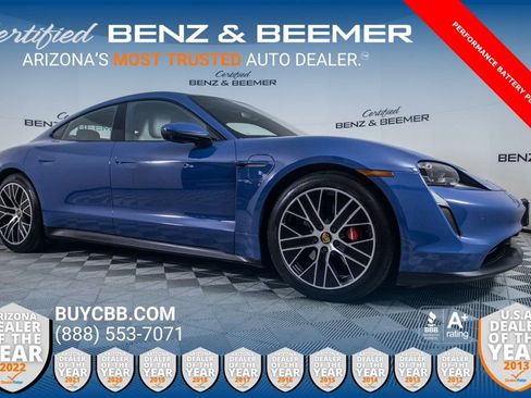 Used 2021 Porsche Taycan 4S w/ Premium Package image 1