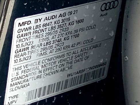 Used 2022 Audi RS Q8 AWD/4WD image 30