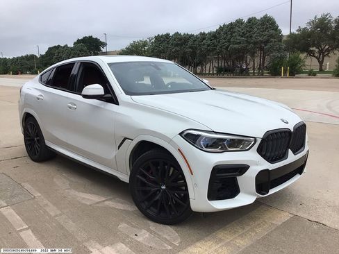 Used 2022 BMW X6 M50i w/ Executive Package AWD/4WD image 4