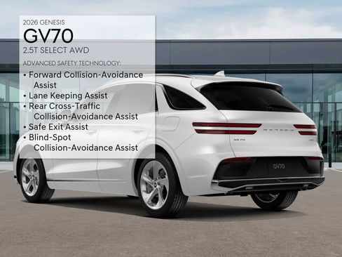 New 2026 Genesis GV70 2.5T Select AWD/4WD image 7