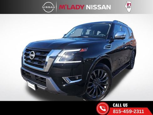 Used 2024 Nissan Armada Platinum w/ Captain's Chairs Package image 2