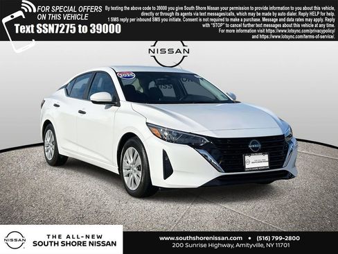 Certified 2025 Nissan Sentra S image 1