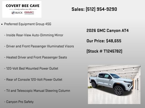 New 2026 GMC Canyon AT4 w/ AT4 Premium Package AWD/4WD image 13