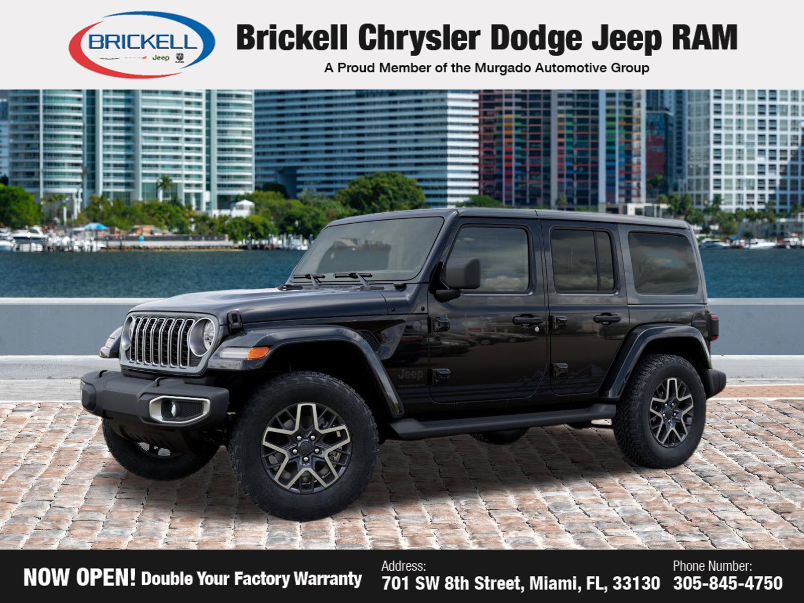 New 2026 Jeep Wrangler Unlimited Sahara w/ Rockslide Package AWD/4WD image 3