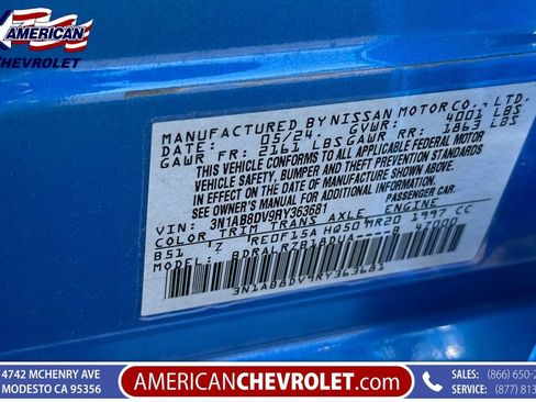 Used 2024 Nissan Sentra SR FWD image 40