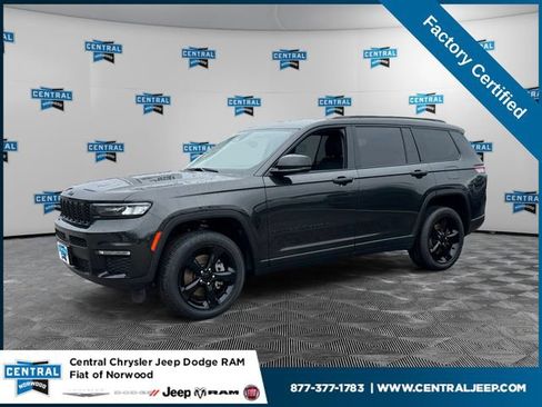 Certified 2023 Jeep Grand Cherokee L Limited w/ Black Appearance Package AWD/4WD image 1