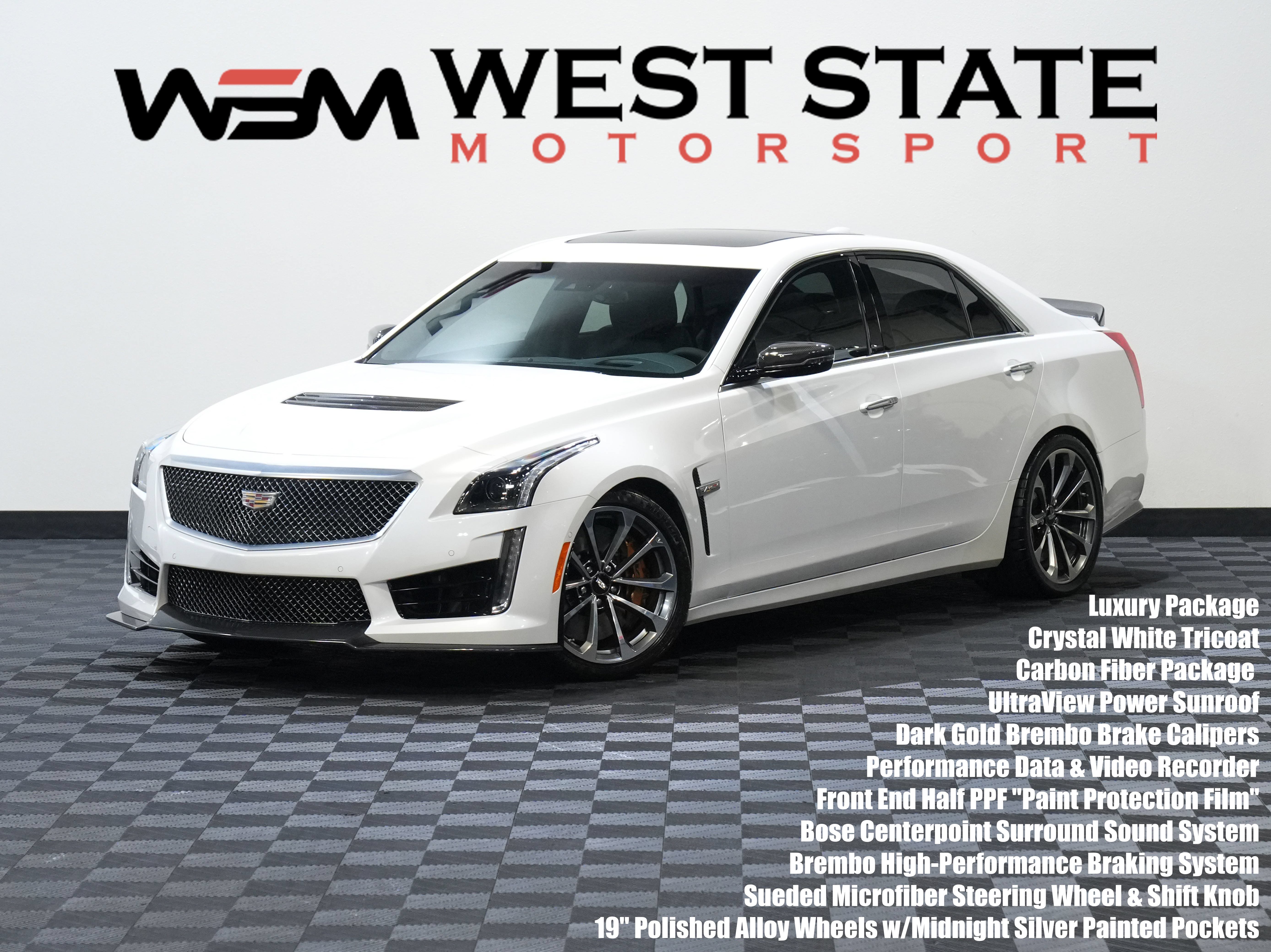 Used 2016 Cadillac CTS V w/ Carbon Fiber Package RWD image 1