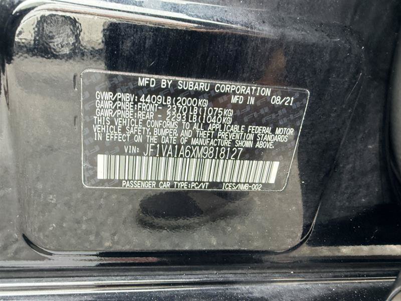 Used 2021 Subaru WRX w/ Popular Package #3 (IZT) AWD/4WD image 32