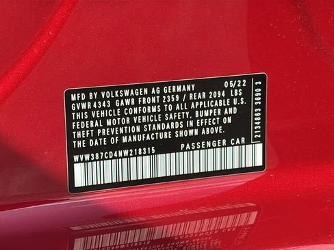 Used 2022 Volkswagen GTI SE image 30