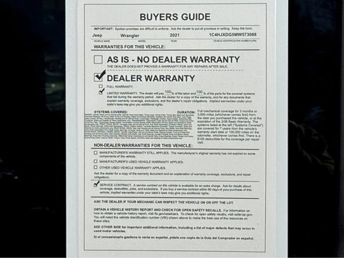 Certified 2021 Jeep Wrangler Unlimited Sport image 26