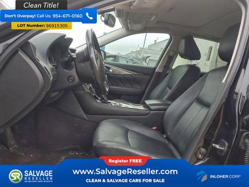 Used 2016 INFINITI Q50 3.0t Premium w/ 3.0T Premium Plus Package image 9