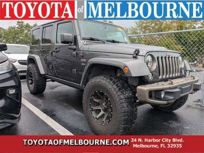 Used 2016 Jeep Wrangler Unlimited Sahara