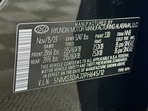 Used 2023 Hyundai Santa Fe SEL w/ Premium Package AWD/4WD image 31