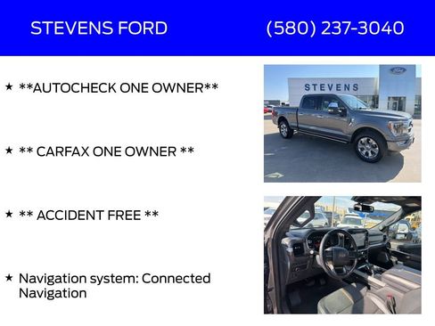 Used 2023 Ford F150 Platinum w/ Equipment Group 701A High image 6