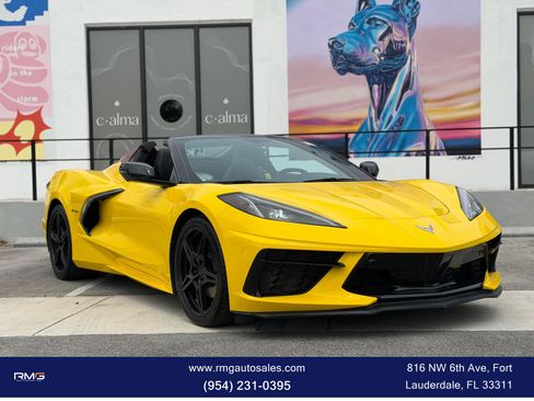 Used 2022 Chevrolet Corvette Stingray Preferred Conv w/ Battery Protection Package RWD image 11