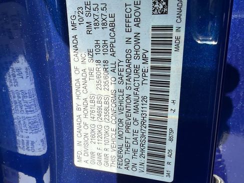 Used 2024 Honda CR-V EX-L image 11