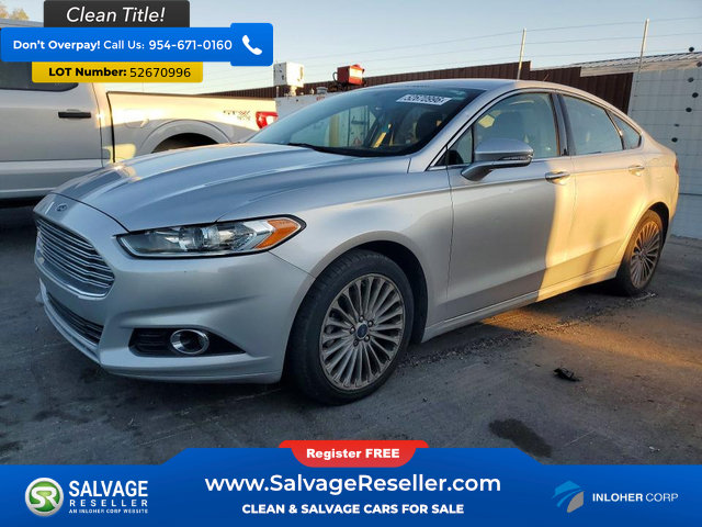 Used 2016 Ford Fusion Titanium FWD image 1