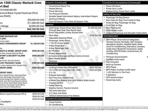 Used 2022 RAM 1500 Warlock AWD/4WD image 14