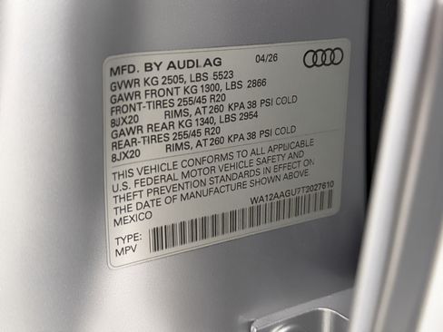 New 2026 Audi Q5 Premium AWD/4WD image 27