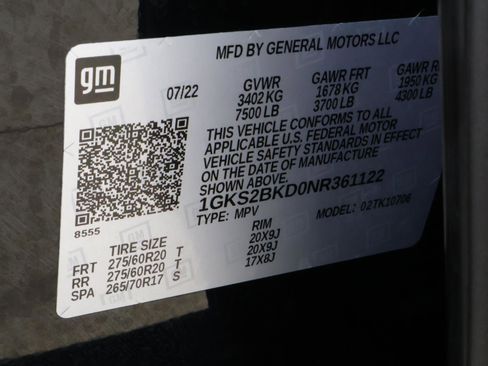 Used 2022 GMC Yukon SLT AWD/4WD image 24