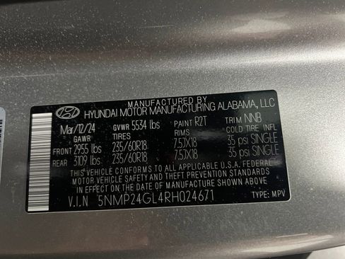 Used 2024 Hyundai Santa Fe SEL FWD image 34